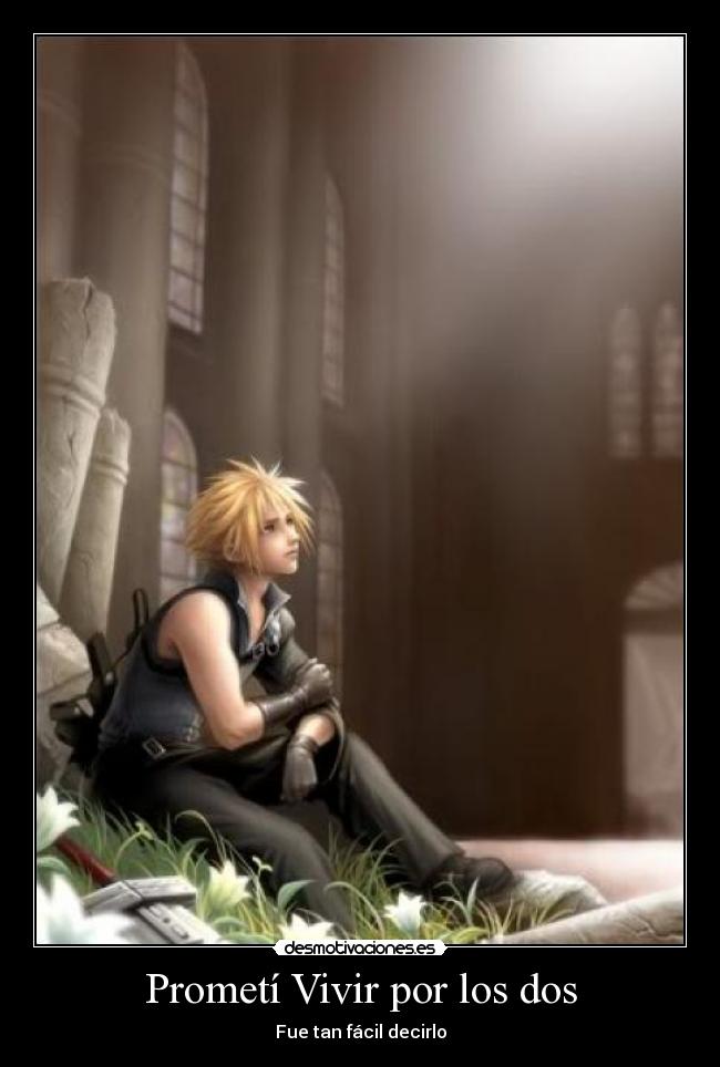 Prometí Vivir por los dos -