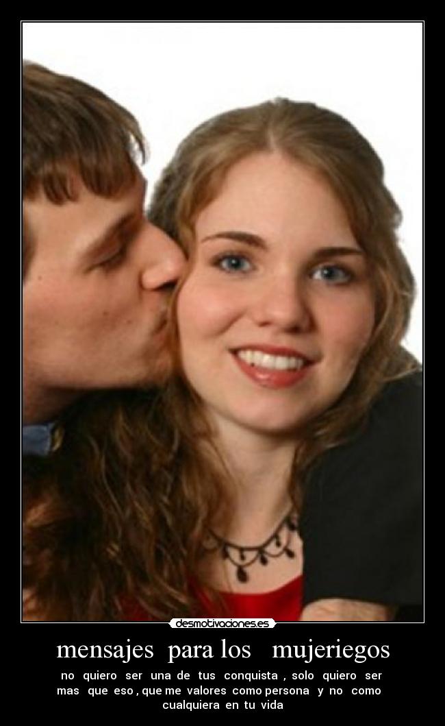 mensajes  para los   mujeriegos - 