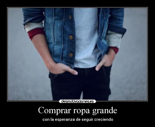 Comprar ropa grande - 