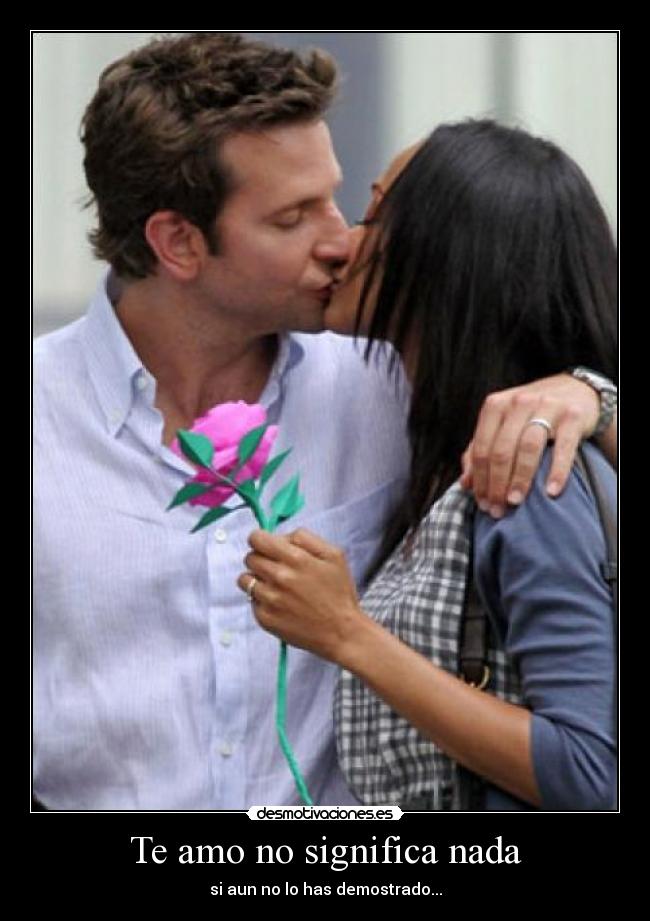 Te amo no significa nada -