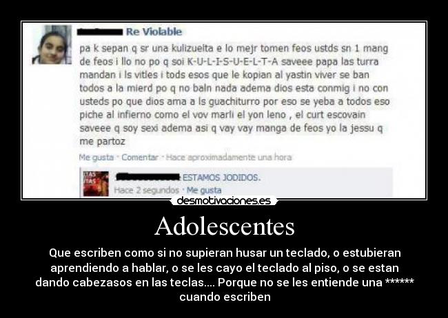 Adolescentes -