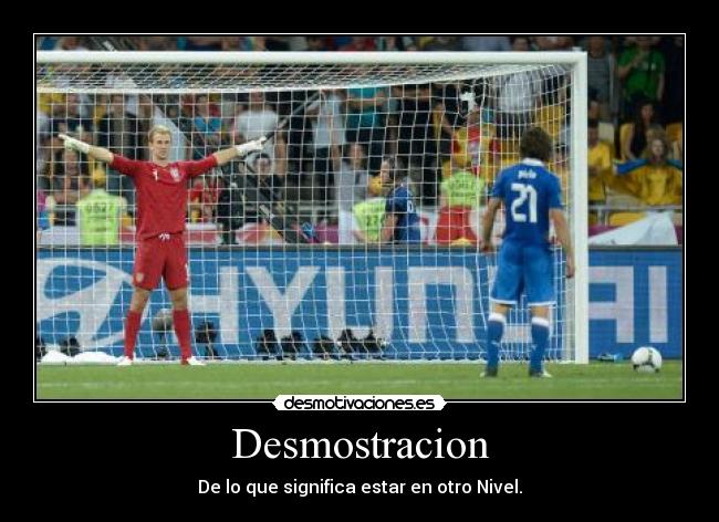 Desmostracion - De lo que significa estar en otro Nivel.