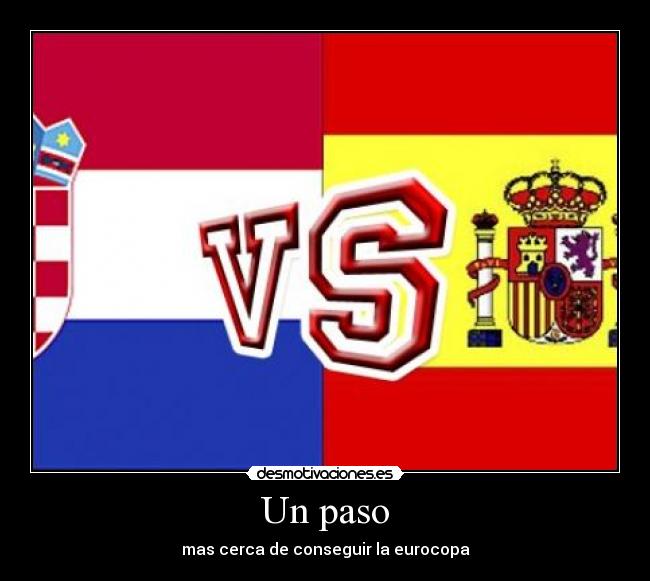 Un paso - mas cerca de conseguir la eurocopa