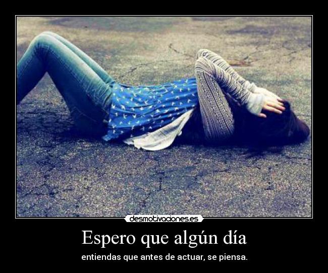 Espero que algún día - 