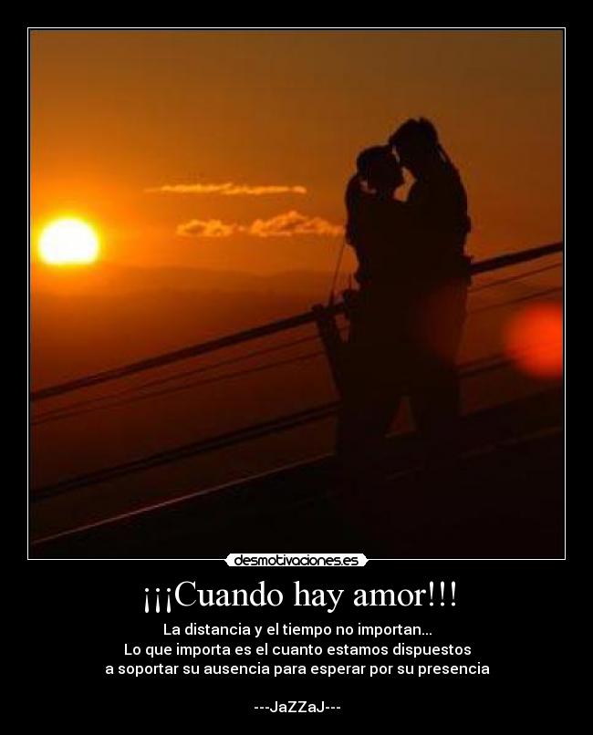 ¡¡¡Cuando hay amor!!! -