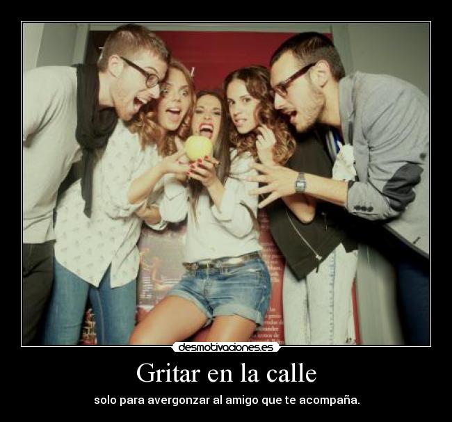 carteles gritar desmotivaciones