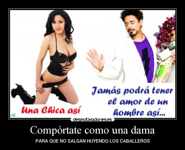 Compórtate como una dama - 