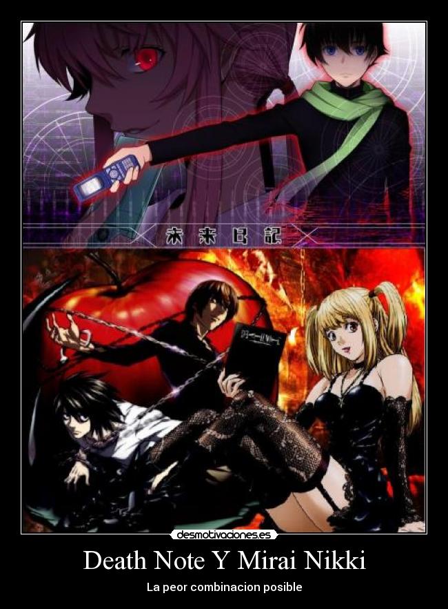 Death Note Y Mirai Nikki -