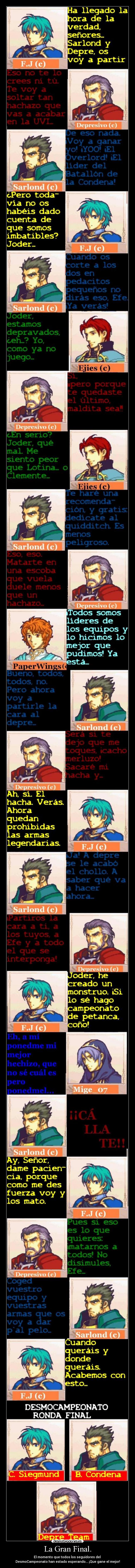 carteles desmotorneo3 playoff efejota desmotivaciones