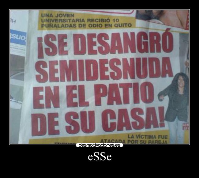 carteles esse descangro semidesnuda patio casa lel notica vieja coito desmotivaciones