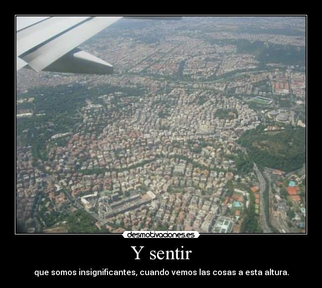 Y sentir -