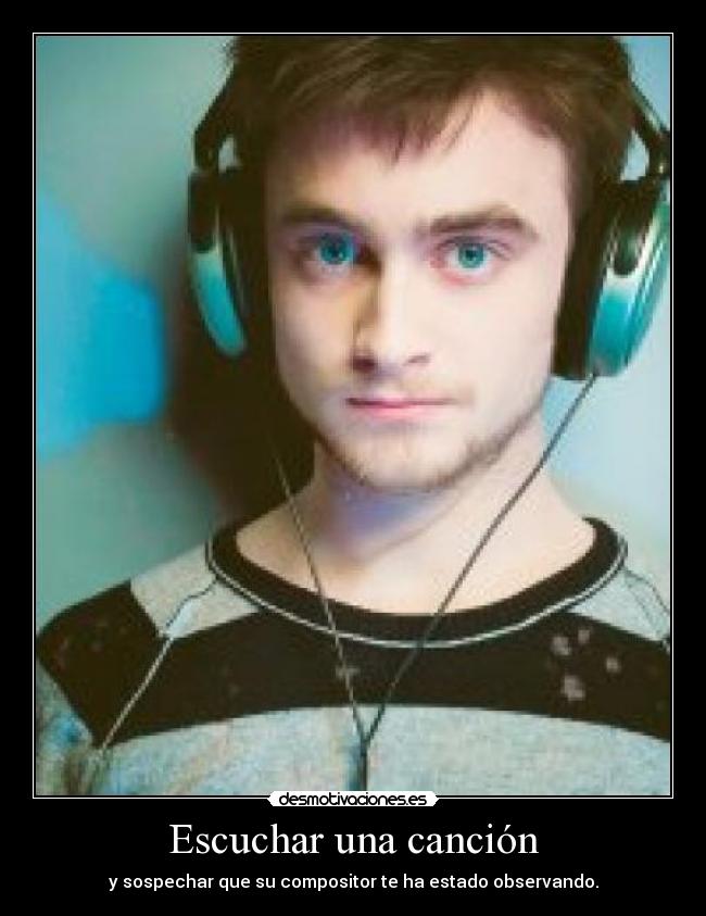 Escuchar una canción -