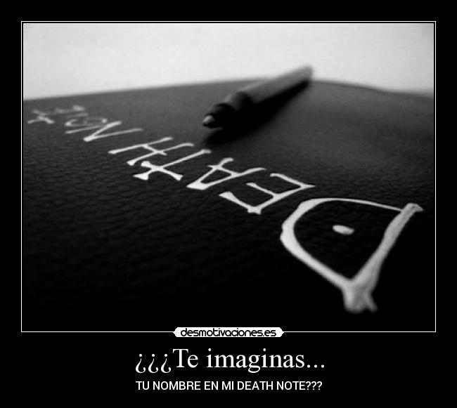 ¿¿¿Te imaginas... -