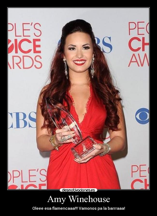 Amy Winehouse - Oleee esa flamencaaa!!! Vamonos pa la barrraaa!