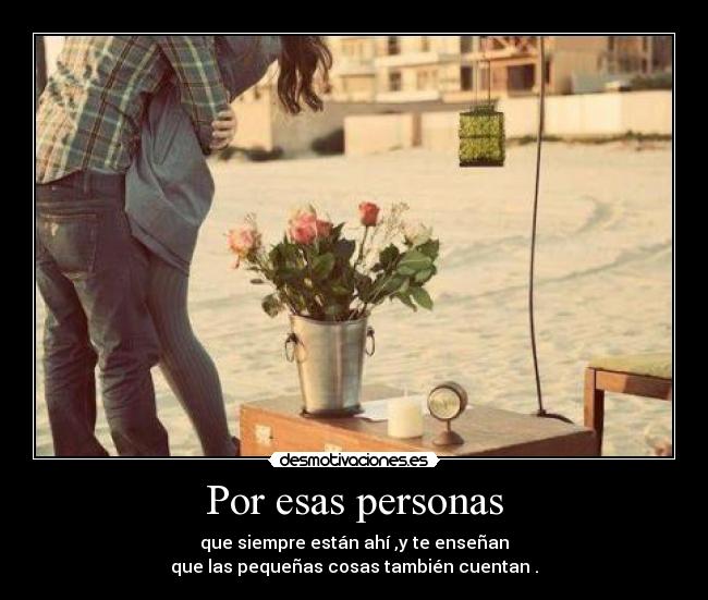 Por esas personas - 