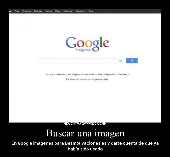 Buscar una imagen -