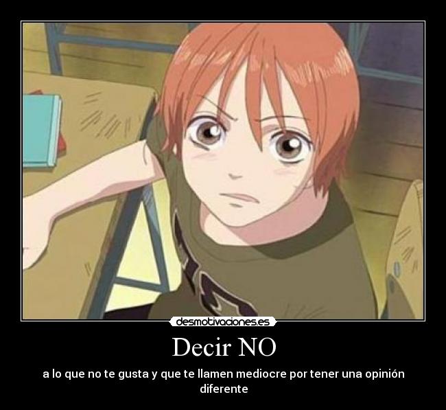 Decir NO - 