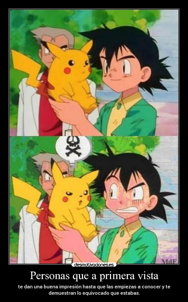 Personas que a primera vista -