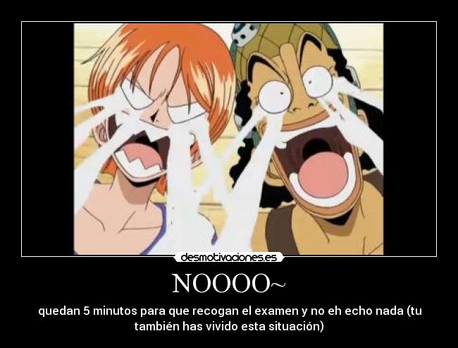 carteles anime desmotivaciones
