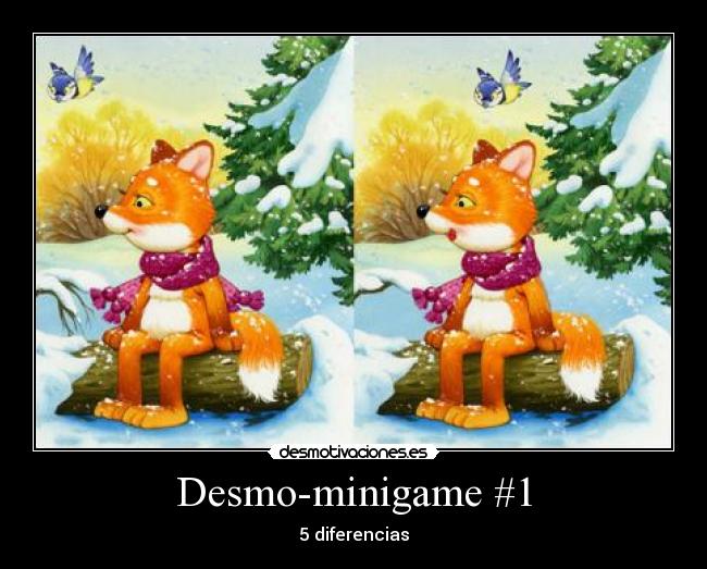 Desmo-minigame #1 - 5 diferencias