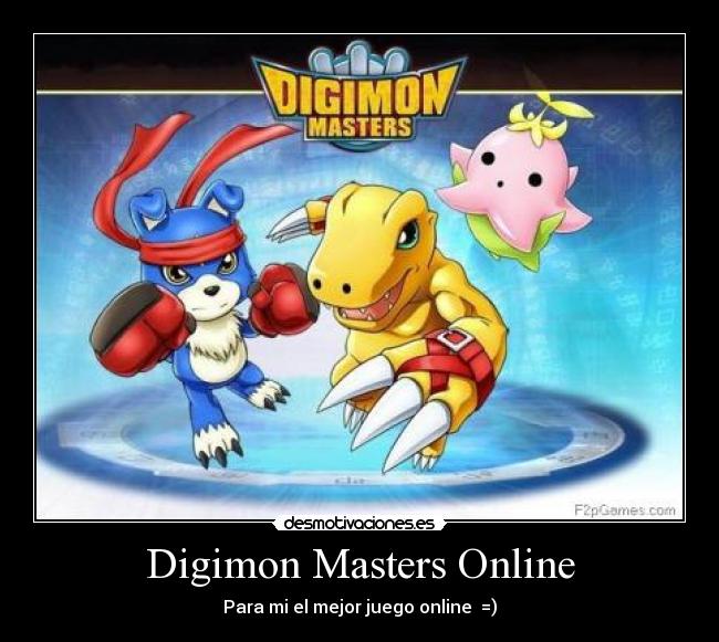 Digimon Masters Online - Para mi el mejor juego online  =)