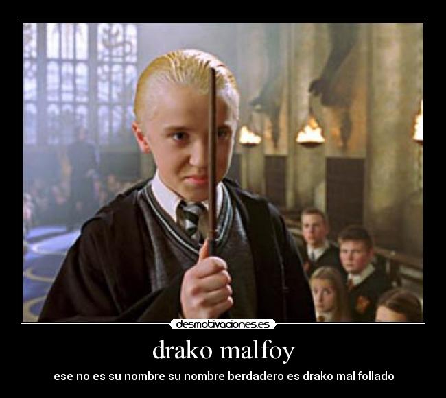 drako malfoy -