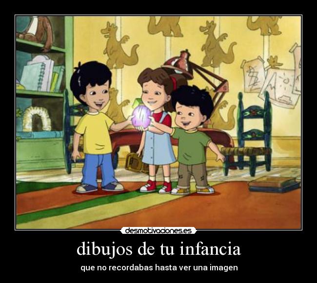 carteles infancia dragon tales desmotivaciones