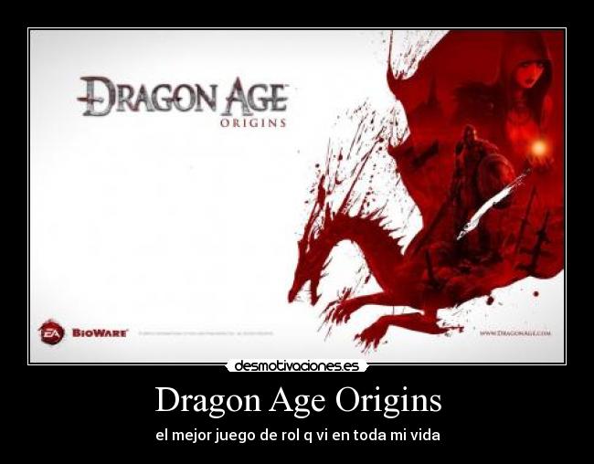 Dragon Age Origins - el mejor juego de rol q vi en toda mi vida
