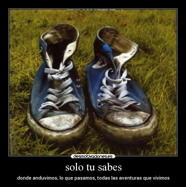 solo tu sabes -
