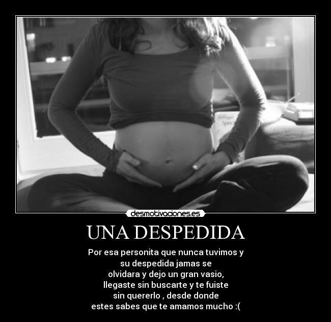 UNA DESPEDIDA - 