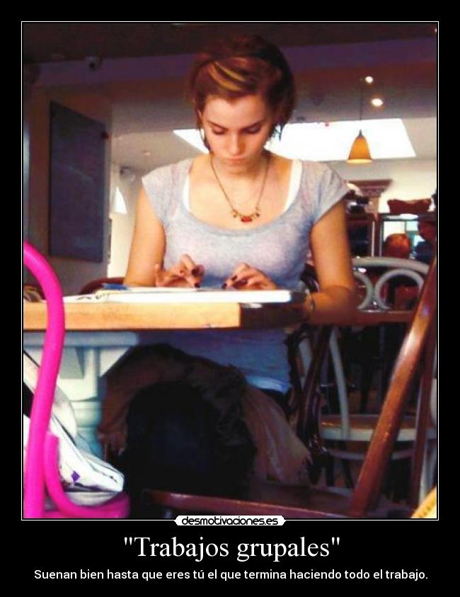 Trabajos grupales -