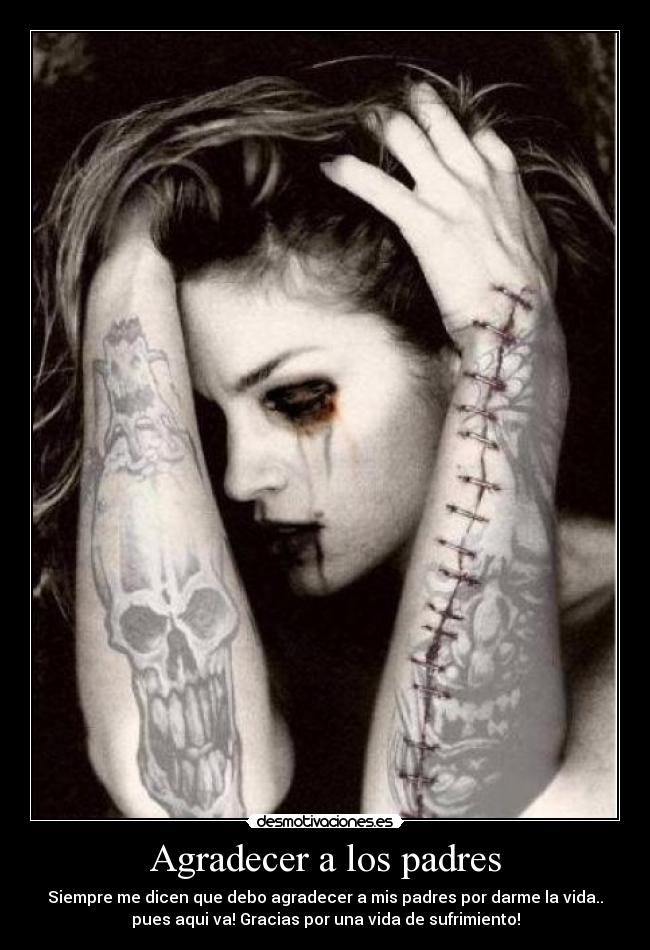 Agradecer a los padres -