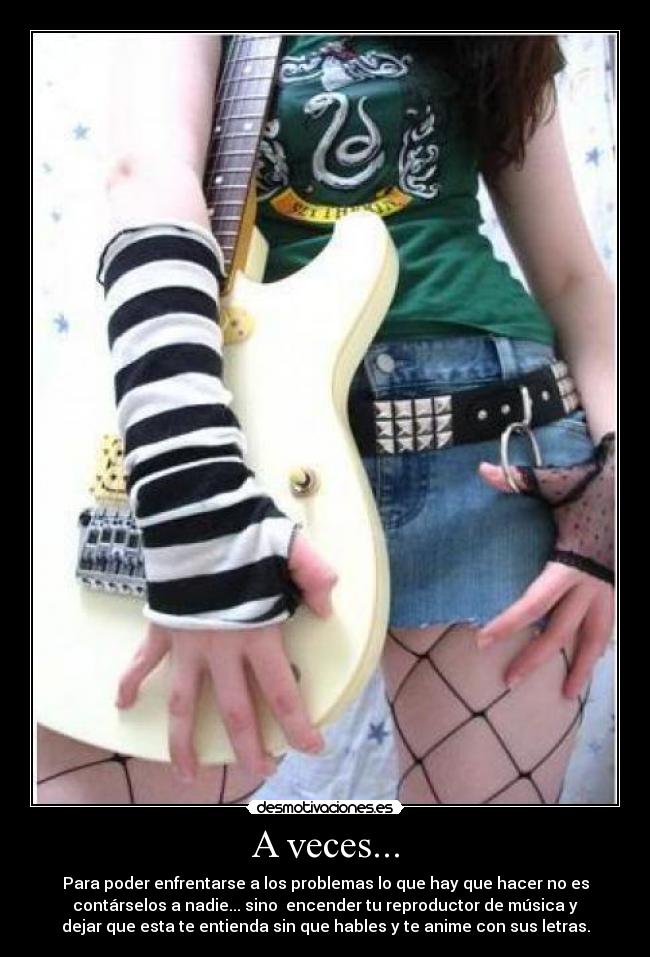 A veces... - 