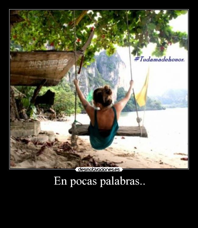 En pocas palabras.. - ███████──────███───██───██───███──────██─██
───█────────█───█──█─█─█─█──█───█────█──█──█
───█────────█████──█──█──█──█───█─────█───█
───█────────█───█──█─────█──█───█──────█─█
───█────────█───█──█─────█───███────────█