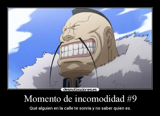 Momento de incomodidad #9 - 