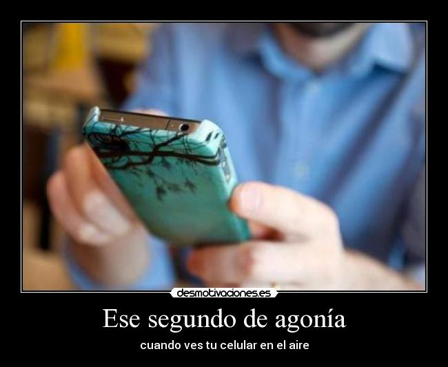 Ese segundo de agonía - 