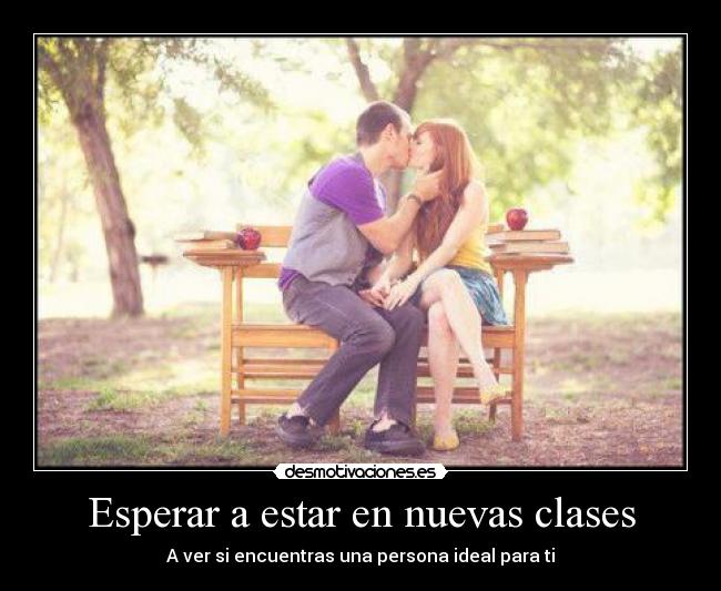 Esperar a estar en nuevas clases -