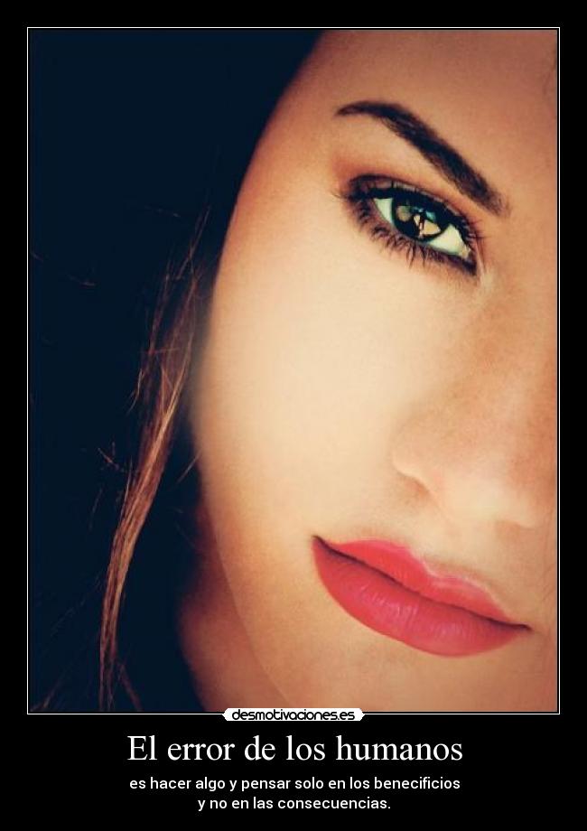 El error de los humanos - 