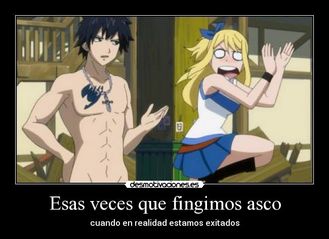 Esas veces que fingimos asco - cuando en realidad estamos exitados