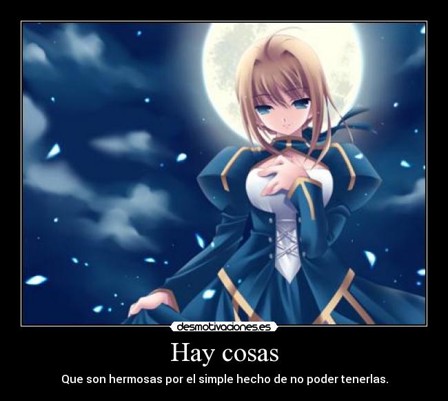 Hay cosas -