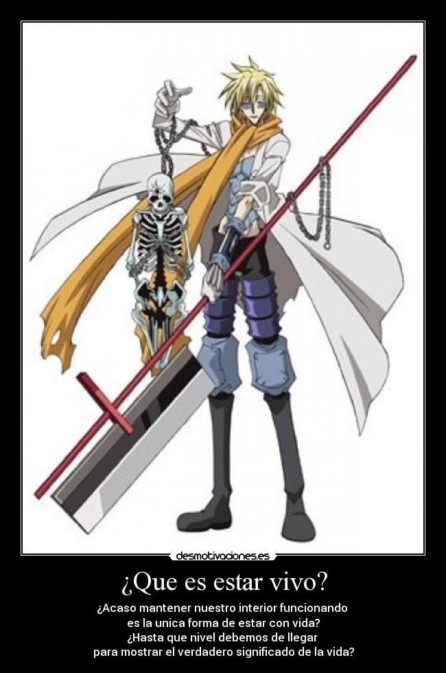 ¿Que es estar vivo? - 