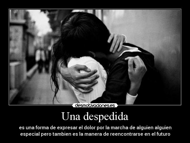 Una despedida - 