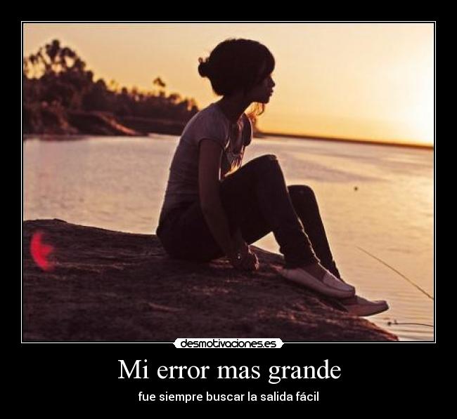 Mi error mas grande - 