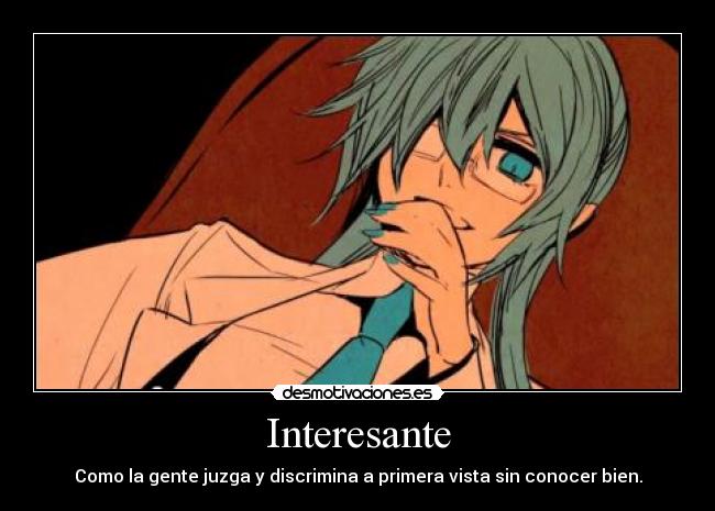 carteles anime manga otaku vocaloid miku hatsune karakuri burst interesante juzga discrimina nigatsu desmotivaciones