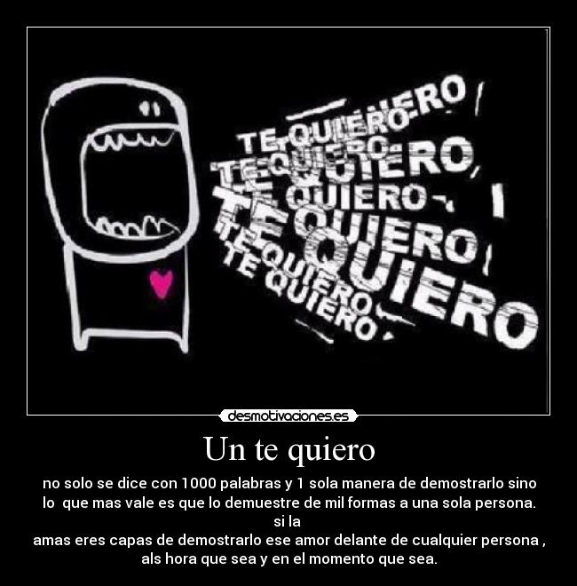 carteles para mundo entero para los que demuestran amor verdad desmotivaciones