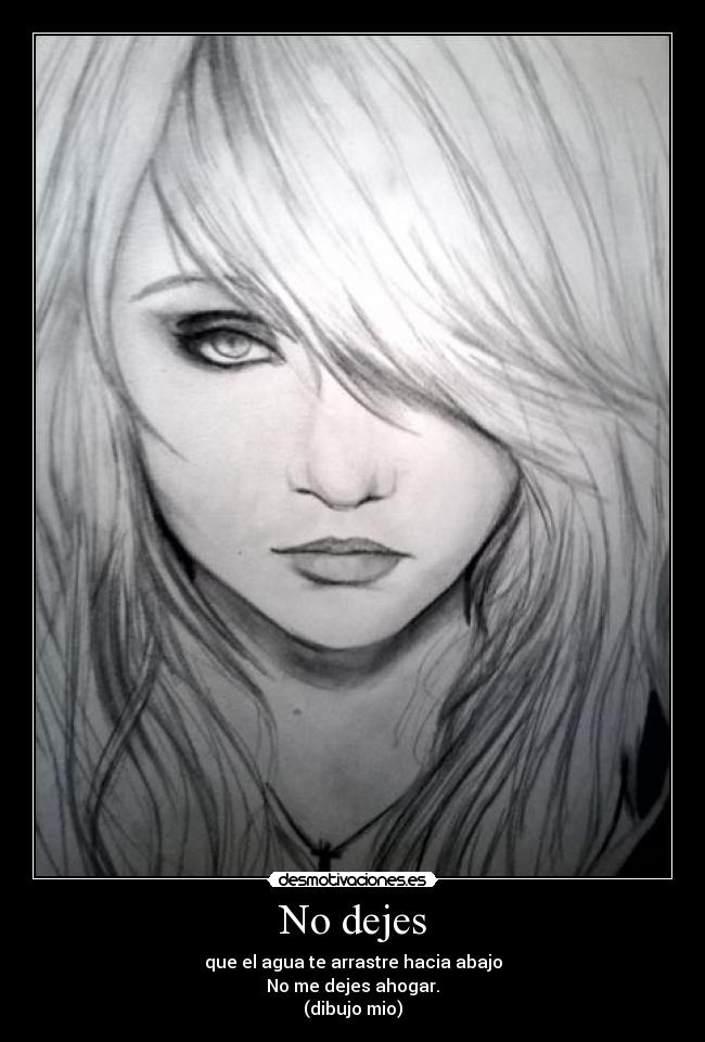 No dejes -
