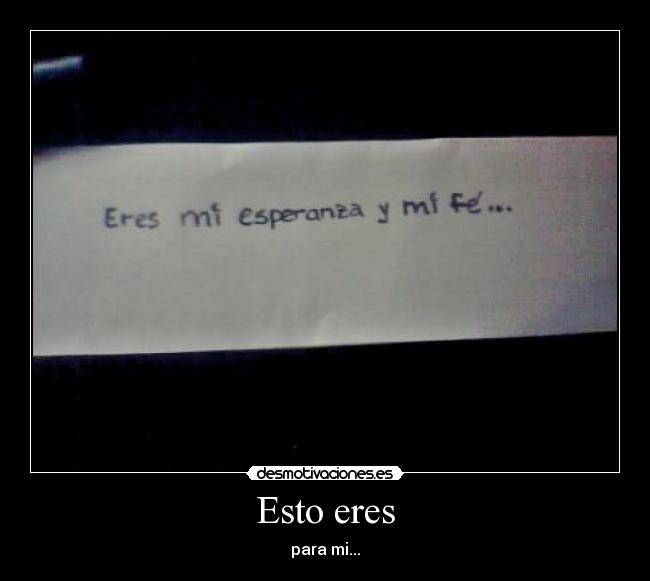 Esto eres - 