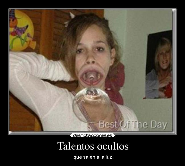 Talentos ocultos - que salen a la luz