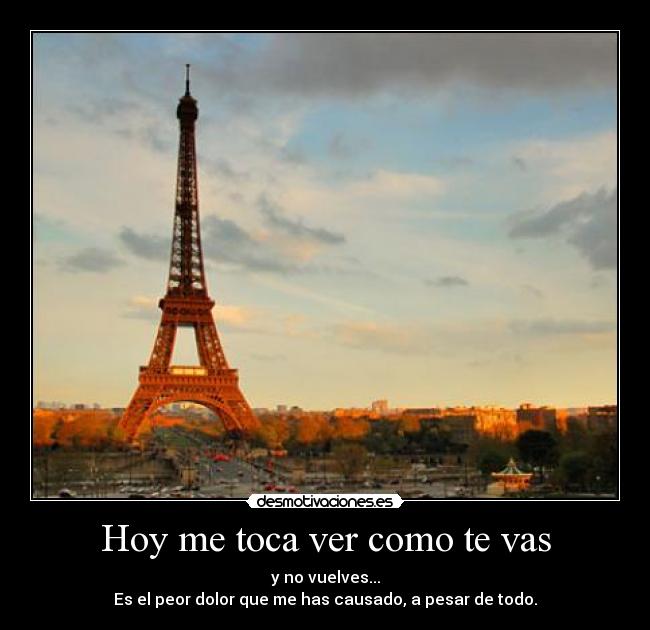 carteles torre eiffel tower desmotivaciones