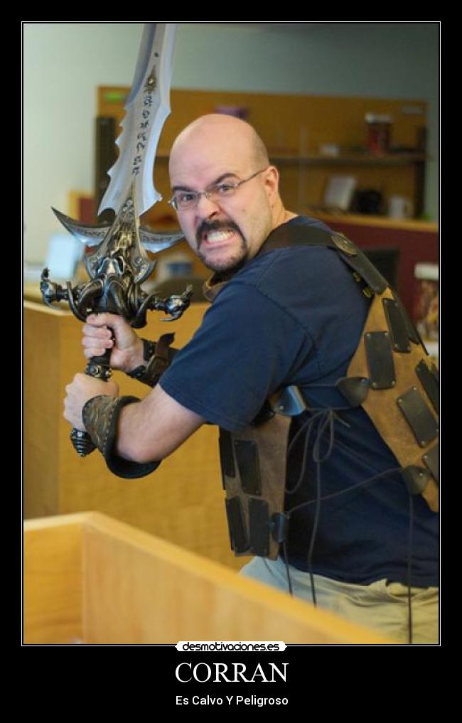CORRAN - Es Calvo Y Peligroso